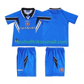 Fußballtrikots Manchester United Retro Kinder 1996 1998 Kurzarm 3rd trikot kaufen